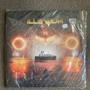 SIGNED Illenium Awake Orange Colored Vinyl 2 LP Limited Edition RSD Black Friday